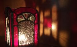 「サスペリア(1977)」ステンドグラスでキャンドルホルダーを作ってみた！