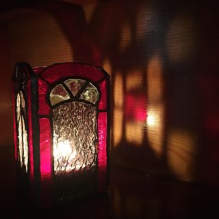 「サスペリア(1977)」ステンドグラスでキャンドルホルダーを作ってみた！